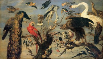  birds Oil Painting - Frans Snyders Concert of Birds